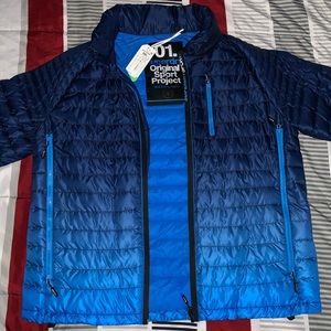 Mens Superdry Sport Power Fade Jacket